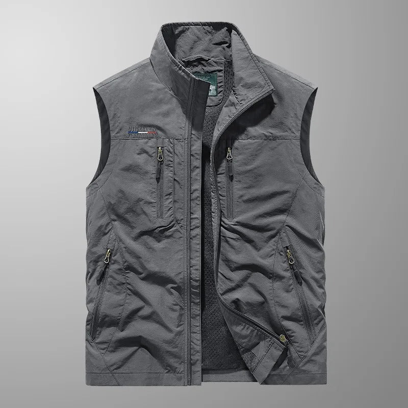 Flynn | Cargo Vest with Multiple Pockets