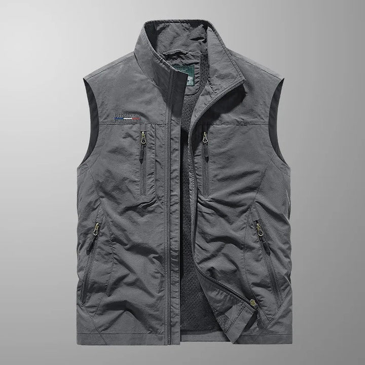Flynn | Cargo Vest with Multiple Pockets
