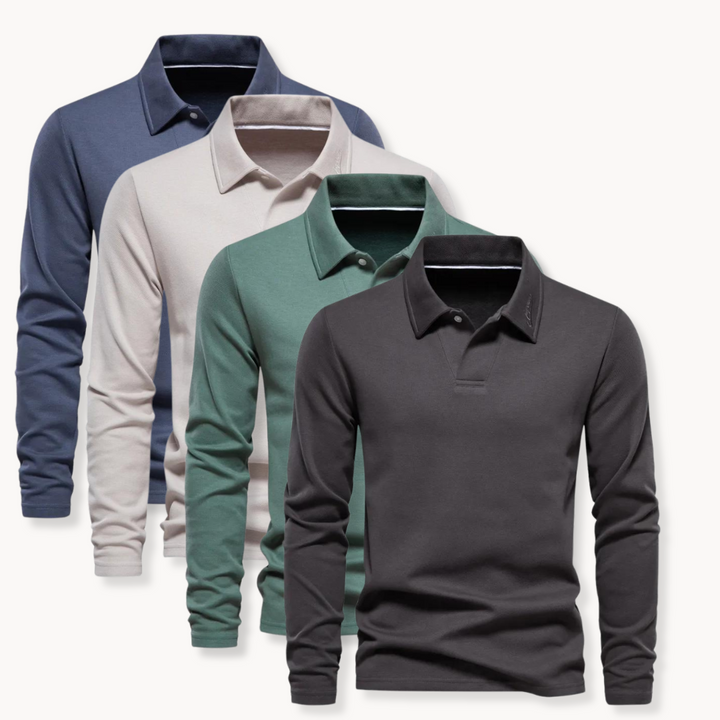 Arlo | Long Sleeve Polo 1+1