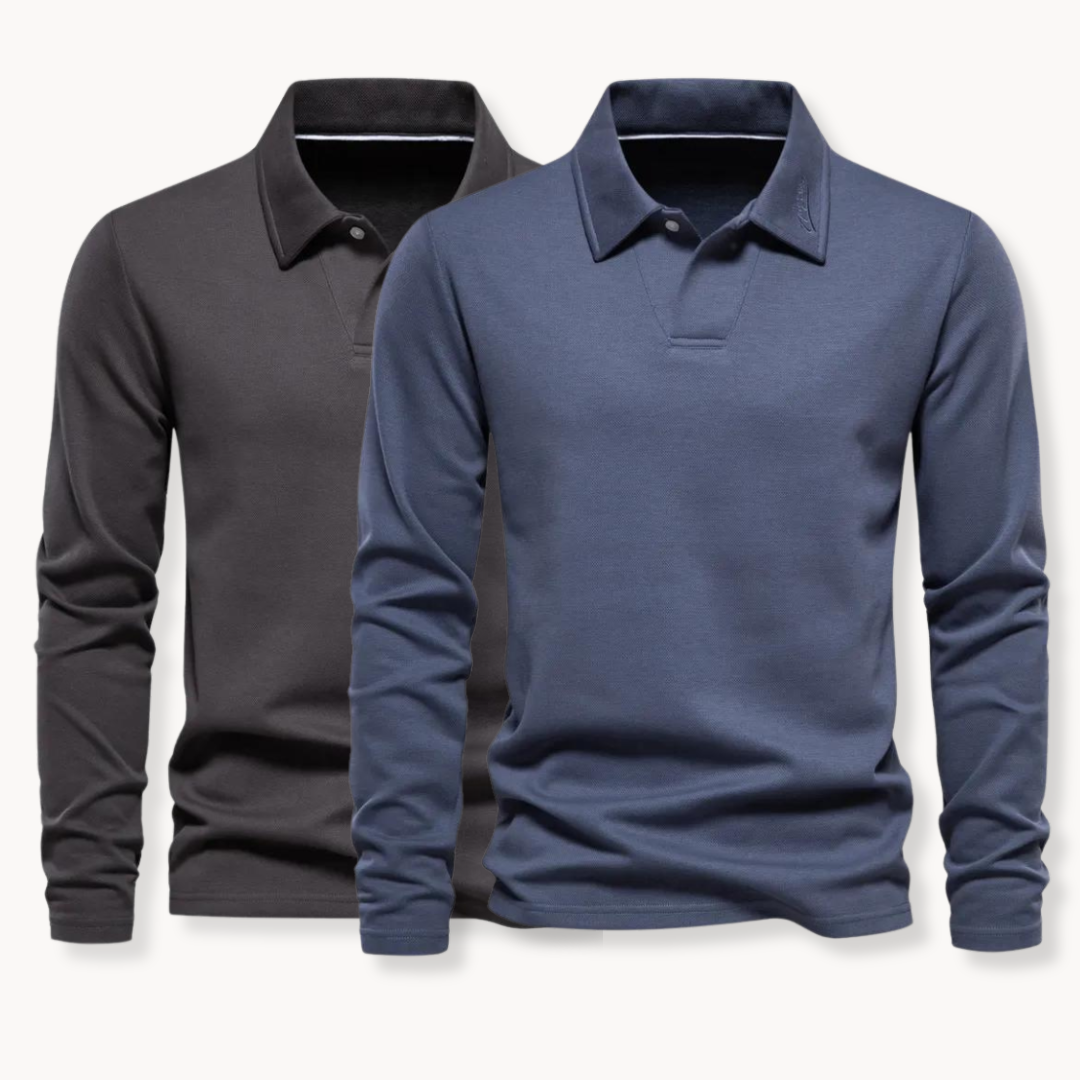Arlo | Long Sleeve Polo 1+1