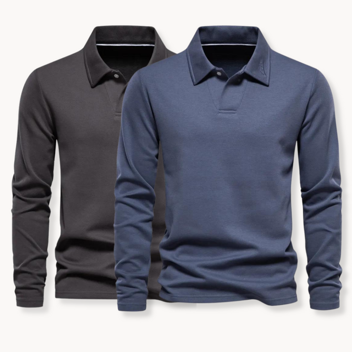 Arlo | Long Sleeve Polo 1+1