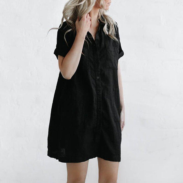 Marina | Relaxed Shirt Dress