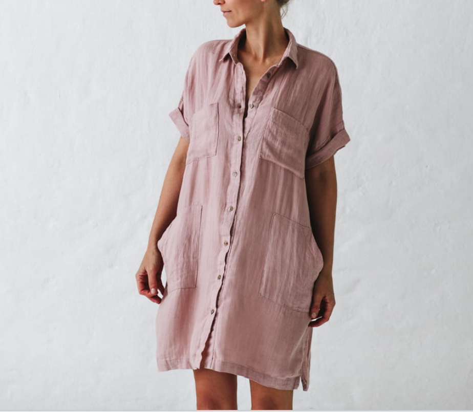 Marina | Relaxed Shirt Dress