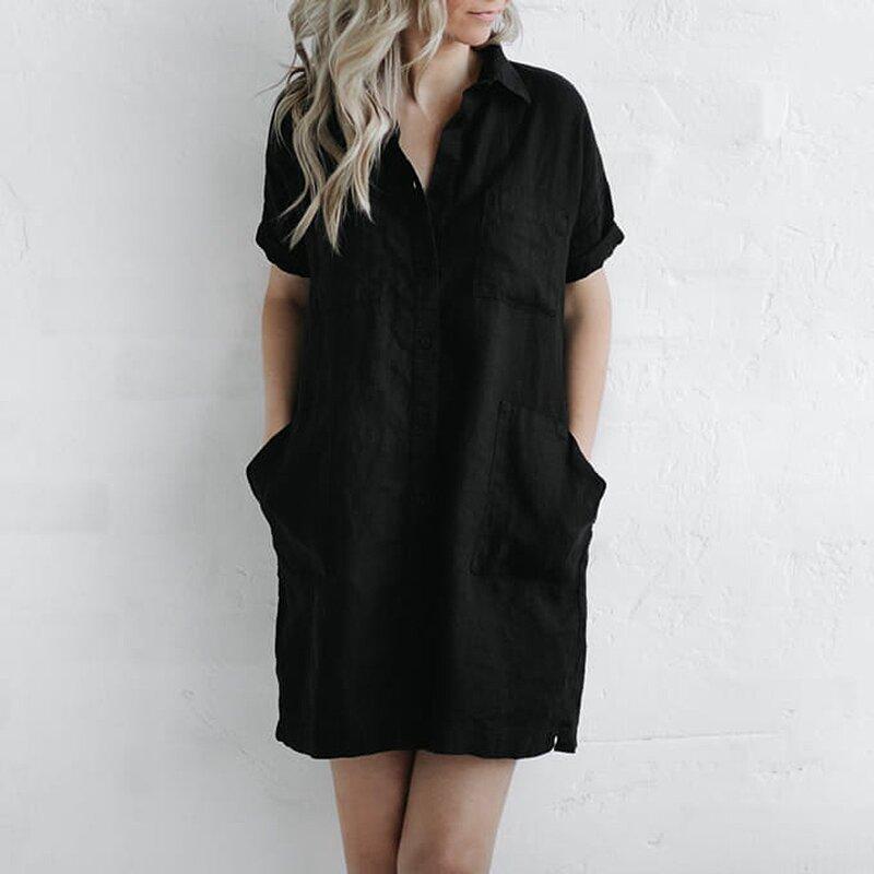 Marina | Relaxed Shirt Dress