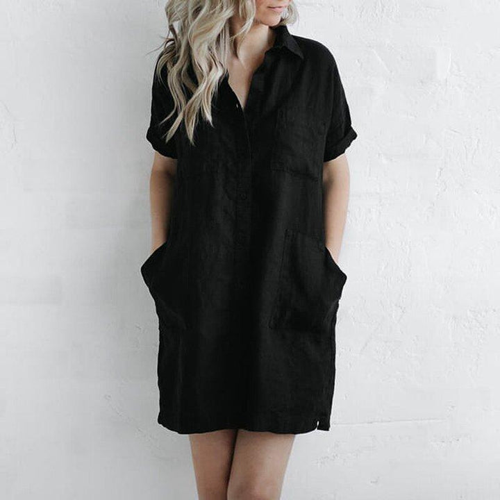 Marina | Relaxed Shirt Dress