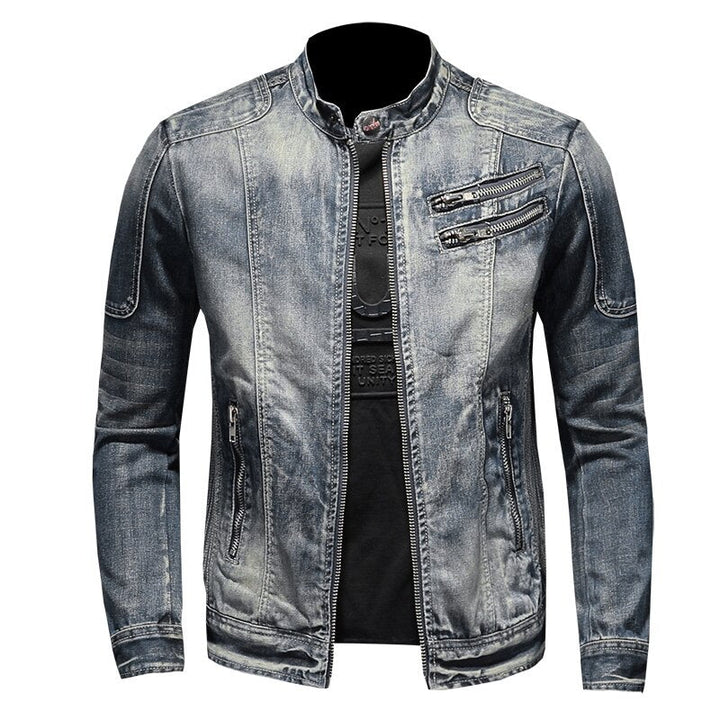 Cooper | Stand Collar Zipper Jacket