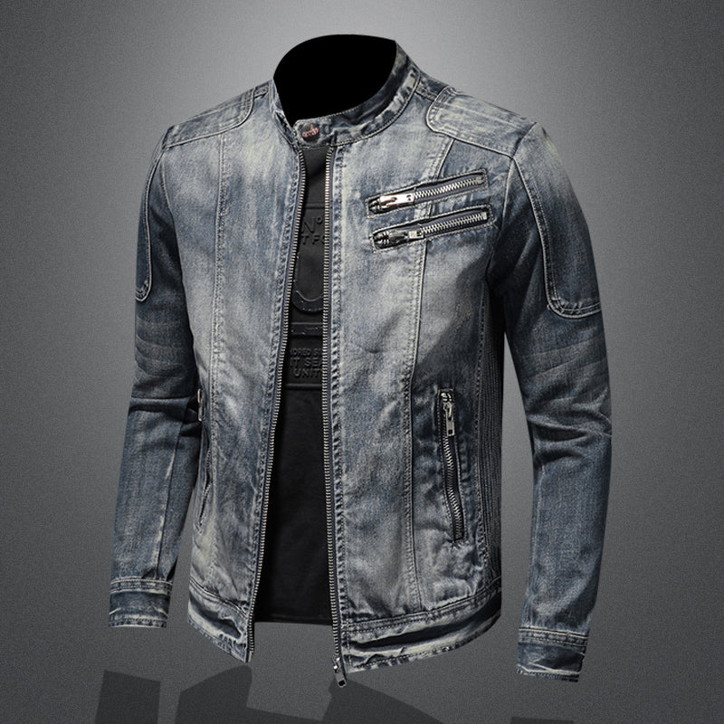 Cooper | Stand Collar Zipper Jacket