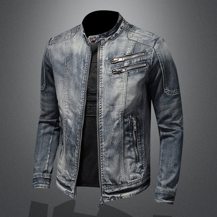 Cooper | Stand Collar Zipper Jacket
