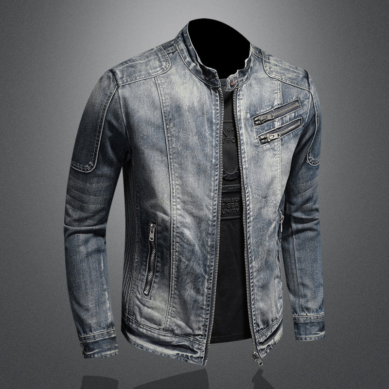 Cooper | Stand Collar Zipper Jacket