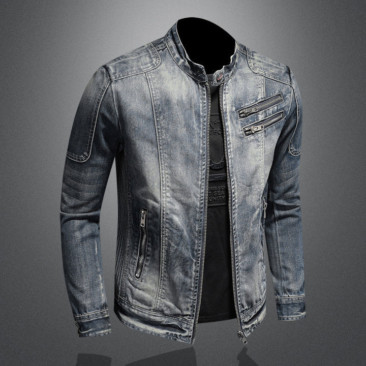 Cooper | Stand Collar Zipper Jacket